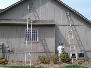 Exterior Painting at Falcon Lakes Golf Course