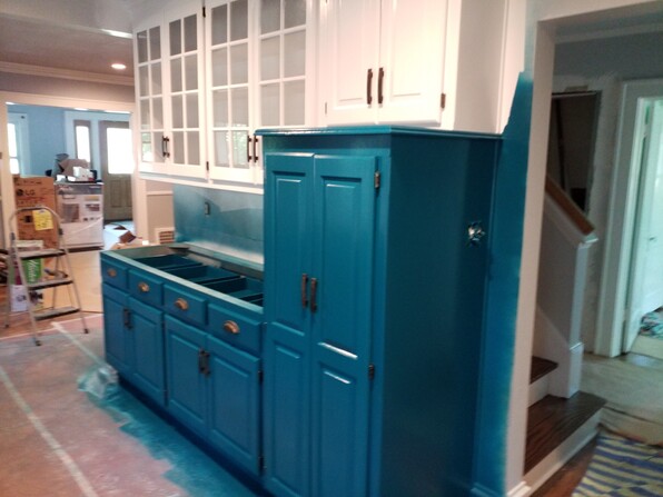Cabinet Painting in Grain Valley, Missouri
